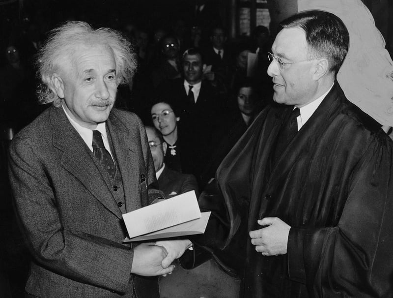 Albert Einstein Time Travel